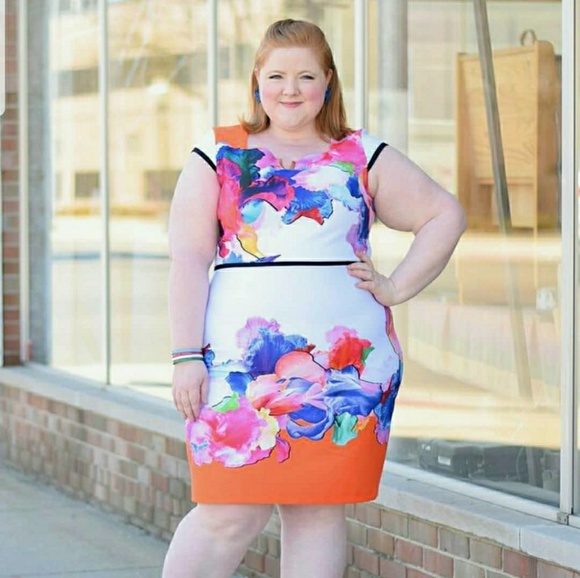 Joseph Ribkoff multi colored dress - Picture 1 of 1